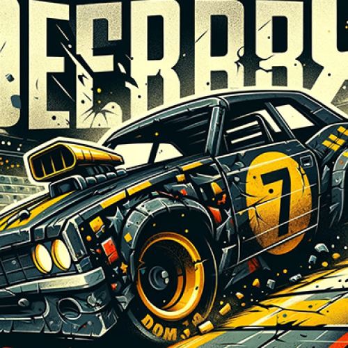 Demolition Derby Car 3d