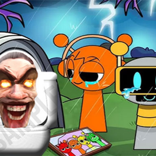 Sprunki Castle Panic Skibidi Toilet