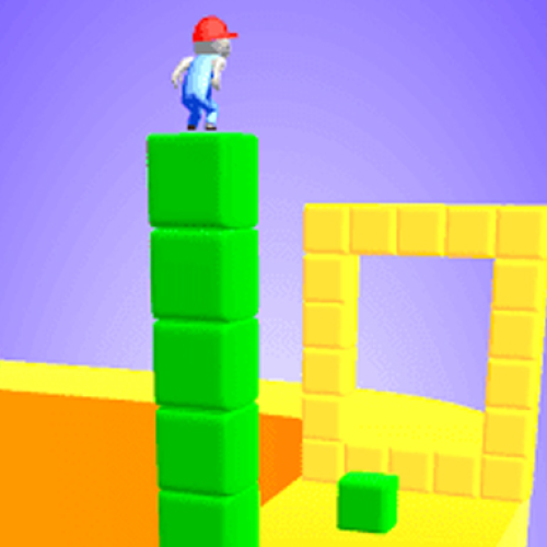 Cube Surffer - Smooth Cubes Building