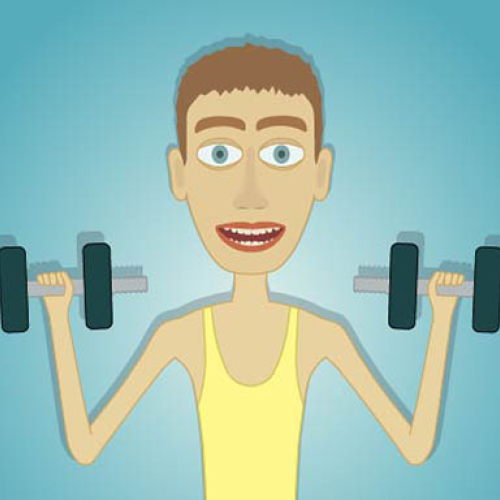 Muscle Clicker: Gym game