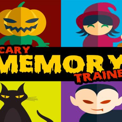 Halloween Pairs: Memory Game - Brain training