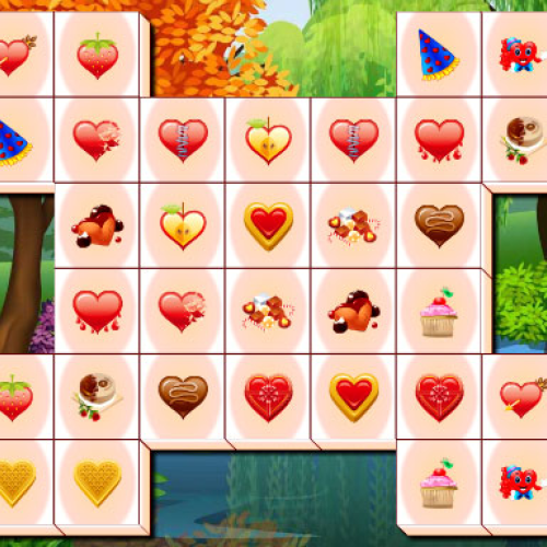 Valentines Day Mahjong