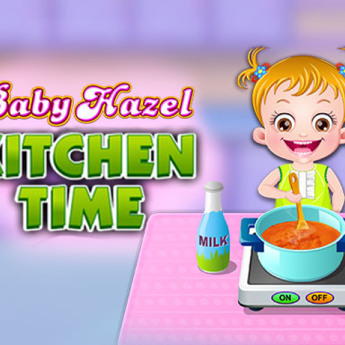 Baby Hazel Kitchen Time