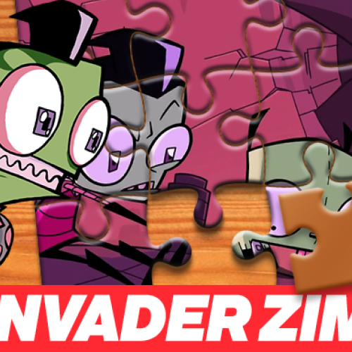 Invader Zim Enter the Florpus Jigsaw Puzzle