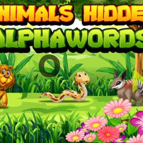 Animals Hidden Alphawords