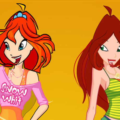 Bloom and Flora Dress Up