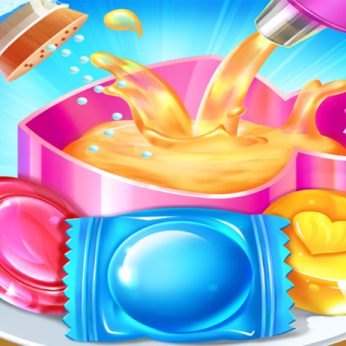 Sweet Candy Maker - Lollipop & Gummy Candy Game