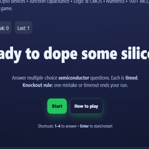 Physics: Semiconductos Quiz