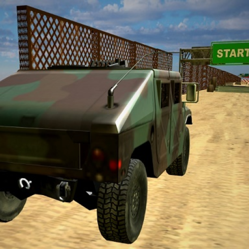 Military Vehicle Driving Simulation