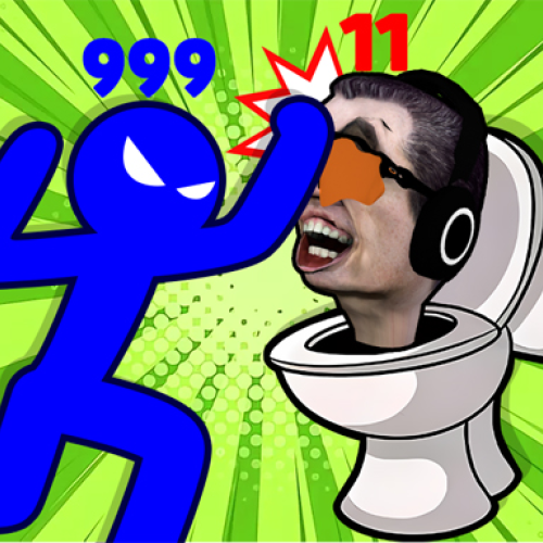 Stickman Hero Skibidi Tower Defense