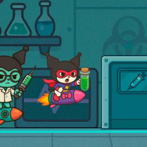 Kitty Kuro Lab Escape