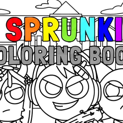 Sprunki Coloring Book game