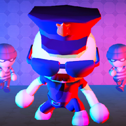 Robber Vs Police: Fighting