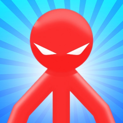 Red Stickman vs Monster School