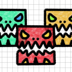 Geometry Dash Paper Note