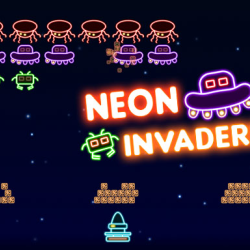 Neon Invaders Classic