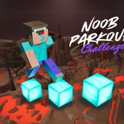 Noob Parkour Challenge 3D