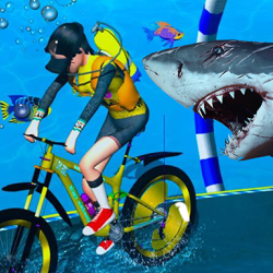 Underwater Bicycle Racing