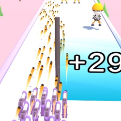 Merge Weapons Shooting 2048