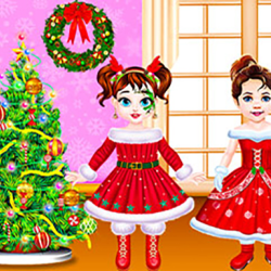 Taylor And Jessica Christmas Party