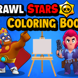 Brawl Stars Coloring Books
