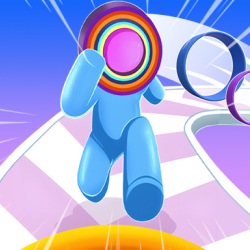 Layer Man 3d Run Collect