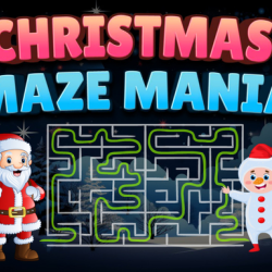 Christmas Maze Mania