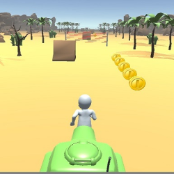3D Desert Parkour