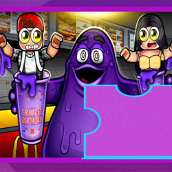 Grimace Shake Puzzle
