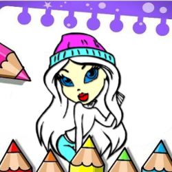 Easy Bratz Coloring