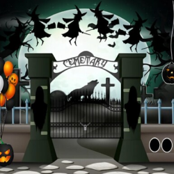 Halloween Cemetery Escape 2