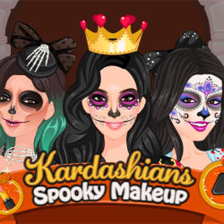 Kardashians Spooky Makeup