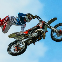 Dirt Bike Stunts Puzzle