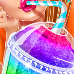 Ice Slushy Maker Rainbow Desserts