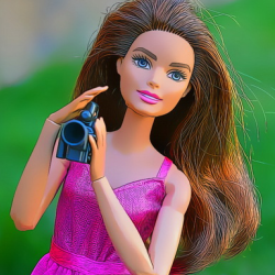 Brunette's Fashion Shots Jigsaw