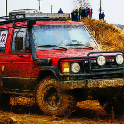 Dirty Off-Road Vehicles Jigsaw