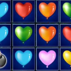 Heart Balloons Block Collapse