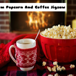 Warm Popcorn And Coffee Jigsaw