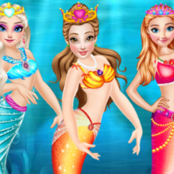 Princess Mermaid Style Dress Up