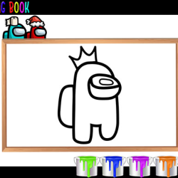 Among Us: Painting Book