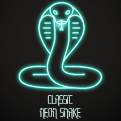 Classic Neon Snake