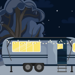 Motor Home Travel Hidden