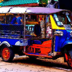 Tuk Tuk Tricycle Puzzle