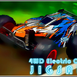 4WD Electric Cars Jigsaw