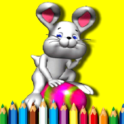 BTS Easter Coloring Book