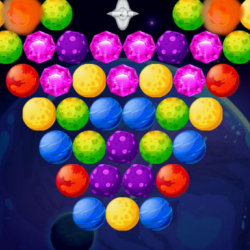 Bubble Shooter Planets