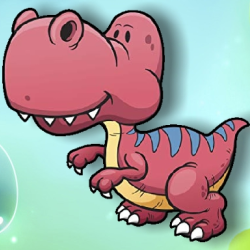 Cartoon Dinosaur Memory Challenge