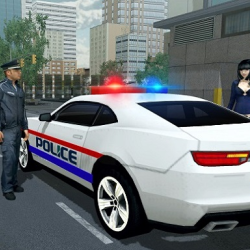 American Fast Police Car Driving Game 3D