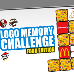Logo Memory Challenge: Food Edition