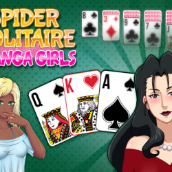 Spider Solitaire : Manga Girls